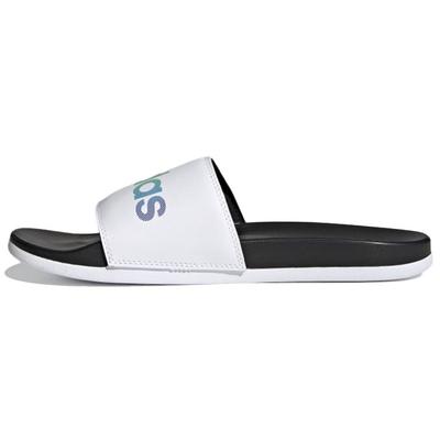 Adilette Comfort Slide White Multi Unisex Sneakers Core-Black Cloud-White H02488