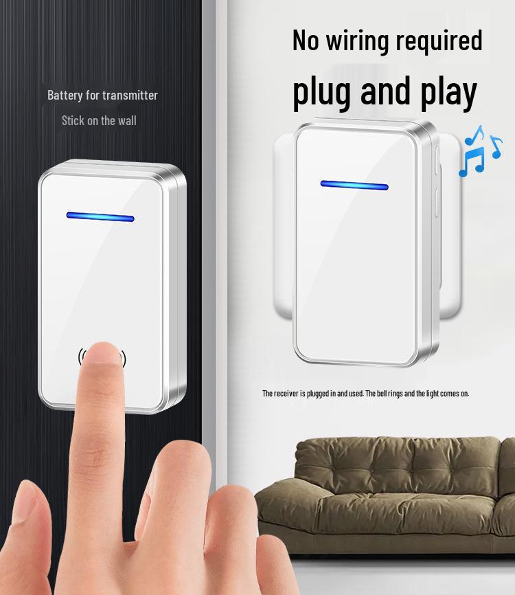 Smart Home Digital Music Doorbell with AC Power, Cross-Border Model