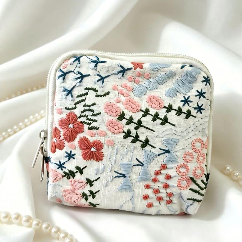 Transparent Jewelry Storage Book with Zipper Clear Pockets Thickened PVC Jewelry Holder Prevents Jewelry from Tangling Damage