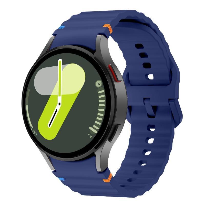 Original Silicone Strap for Samsung Galaxy Watch 7 44mm 40mm FE belt Bracelet Galaxy Watch 4 6 Classic 5 pro band 43mm 47mm 45mm