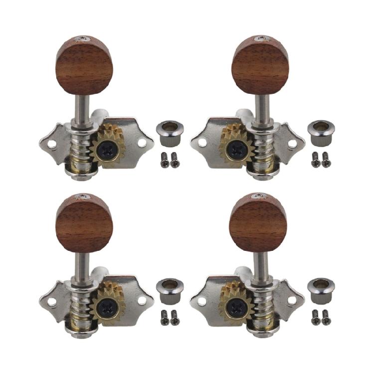 

4 String Guitar Tuning Pegs Keys Vintage Open Gear Adjustable Tones Machine Head Musical Instrument Accessories Enduring 1
