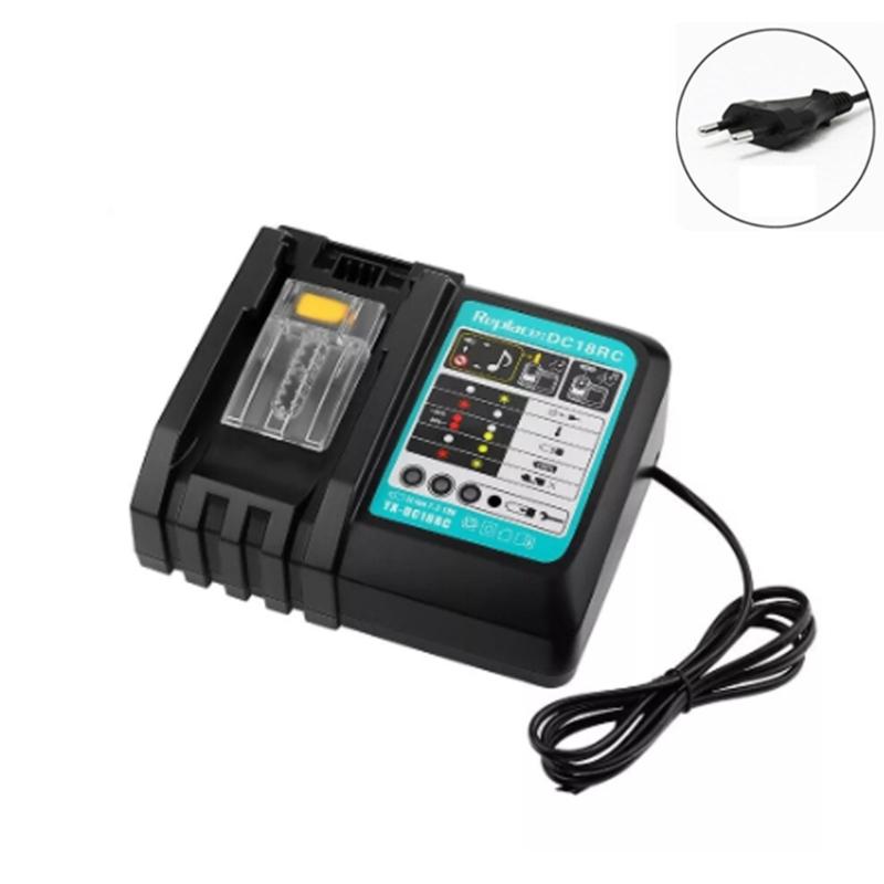 Li-ion Battery Charger for Charger 18V 14.4V BL1830 Bl1430 DC18RC Power Tool 3A Charging Current US/EU/UK/AU Plug