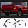 Tail Lamp Wiring Harness Kit, Rear Light Wiring Harness Socket, 55277415AA, 55277414AA, WJ20-0696WH Compatible with Dodge RAM 1500 2013-2022, Male