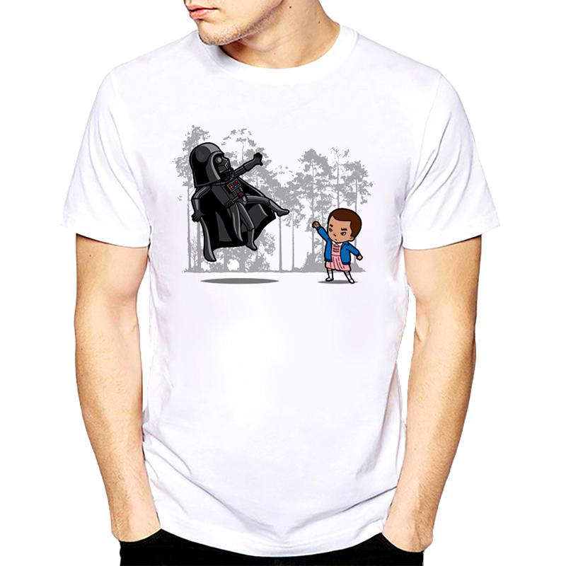 Stranger Things Eleven Waffle Hawkins T Shirt Men And Women White Casual Plus Size
