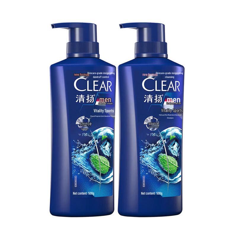

Clear Men Anti-Dandruff Shampoo Vitality Sport Twin Pack