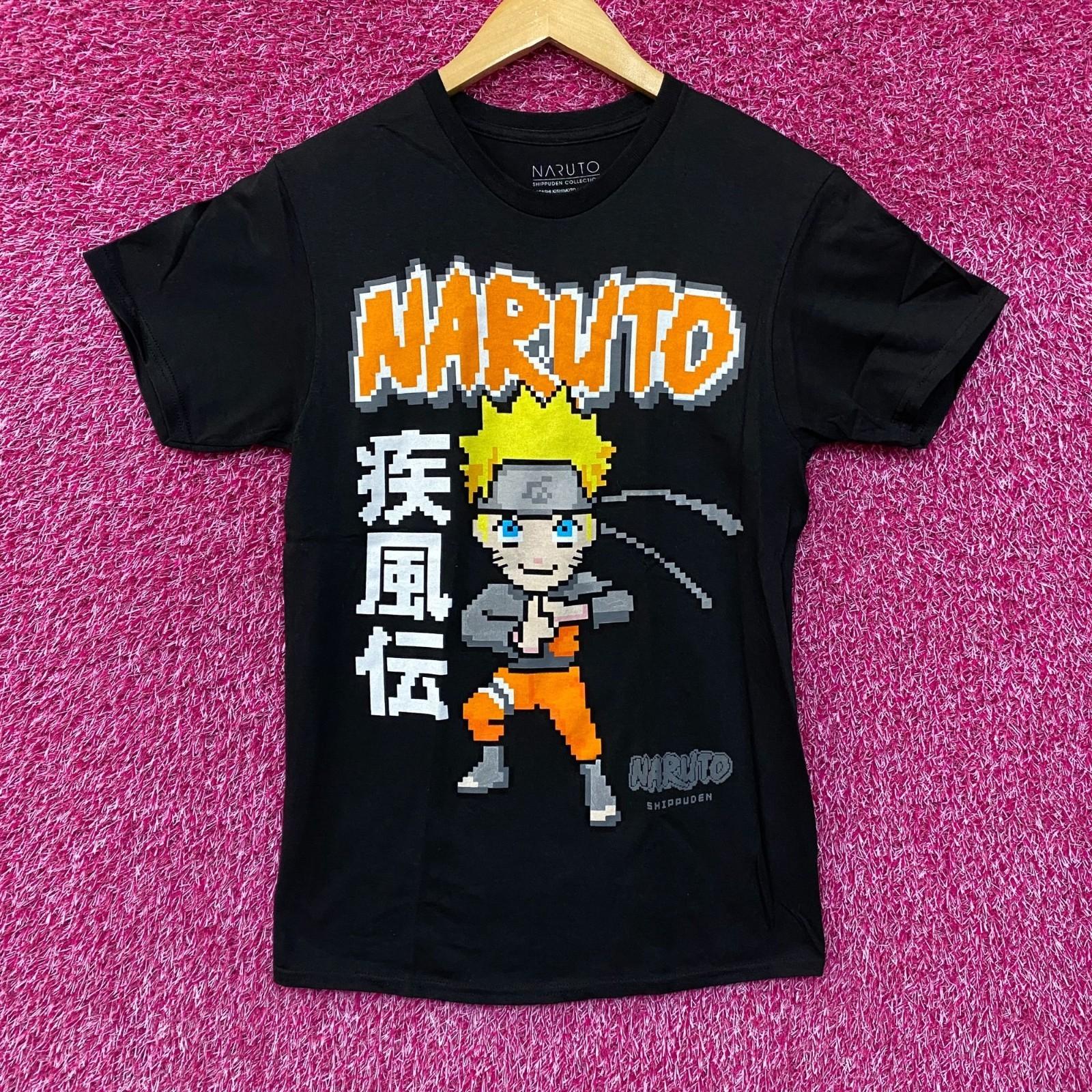 

Naruto Shippuden 8-Bit Anime tshirt size Small XXL