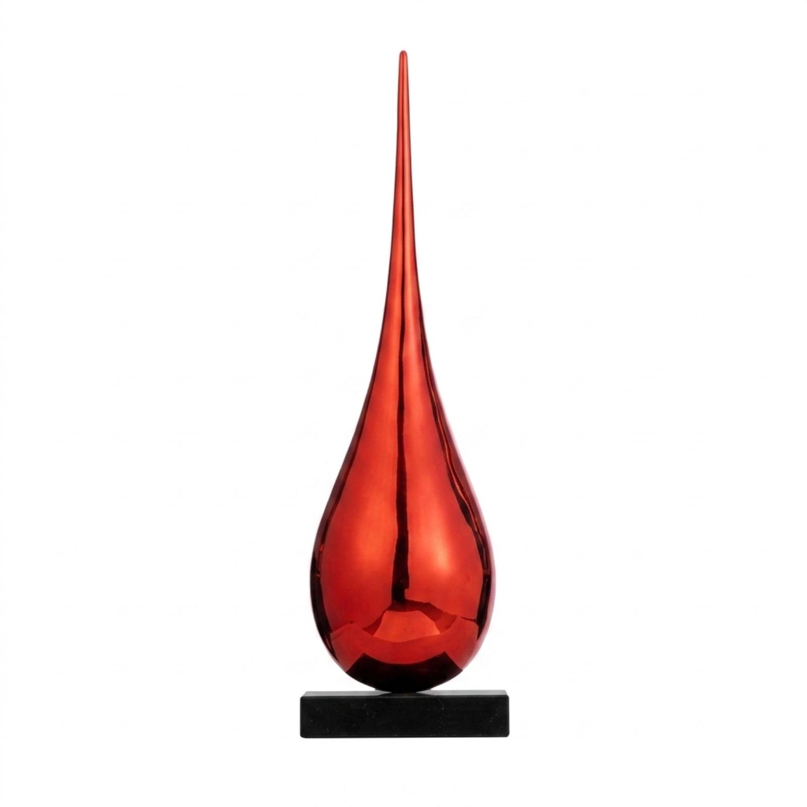 Teardrop Sculpture Modern Sculptural Accent Minimalist