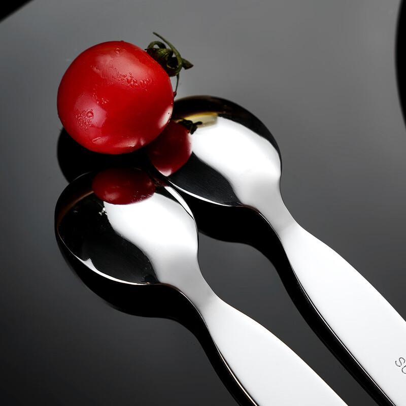 Changbaosen Children's 304 Stainless Steel Spoon & Fork Set