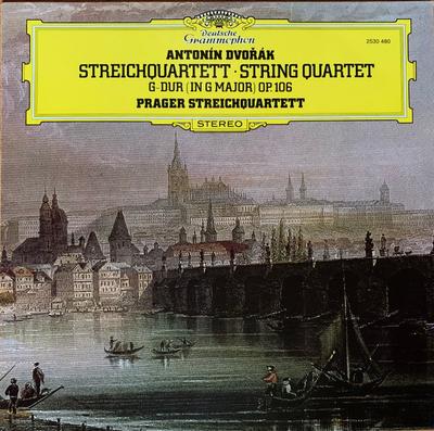 LP Record ANTONN DVOK PRAGER STREICHQUART  Steichquartett  String Quartet GD 2530480 DEUTSCHE GRAMM 1974 Germany Classical Used