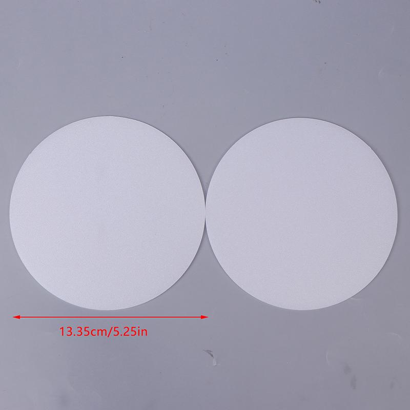 2 ks Matný akryl 35 mm 46 mm 50 mm 60 mm 65 mm 70 mm Kulaté ploché poloprůhledné stínidlo pro LED lampu Down Light Svítilna