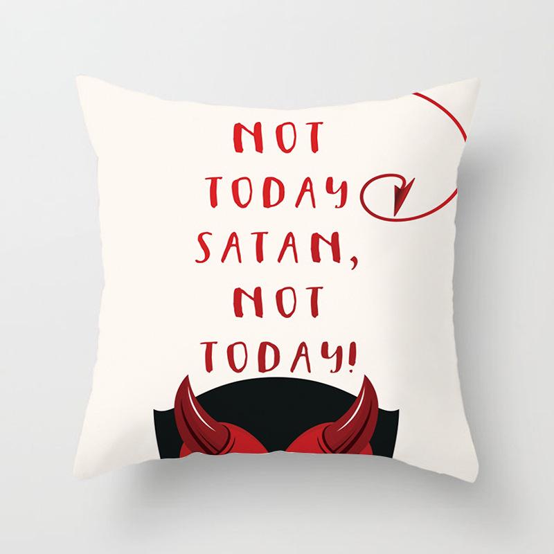 Blue Print Nordic Style Cushion Car Sofa Cushion Pillow Lumbar Cushion Cover Home Furnishings