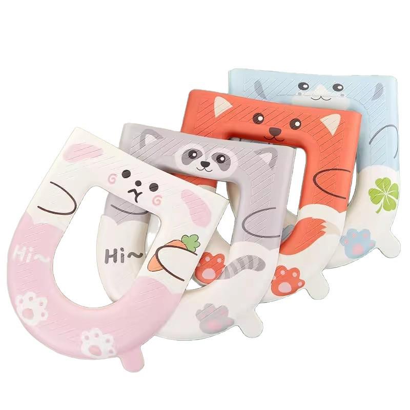 Newcomer 1.42 Waterproof Silicone Toilet Seat Cushion Set