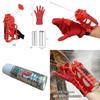 Spinnenseide Shooter Spielzeughandschuhe für Kinder Halloween Rollenspiel mit Seidensprühfunktion