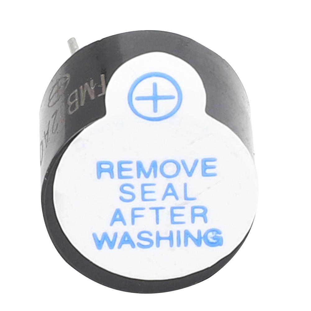 10 Pcs Buzzer 5V Long Sound Electromagnetic Type Buzzer with Directly Insert SOT Tube