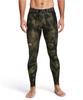 UA HG Armor Printed Lgs Marine OD Green White SM / /