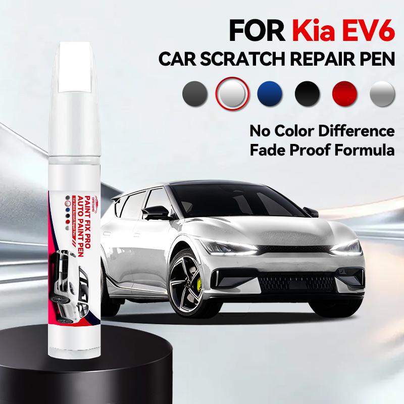 Vehicle for Exclusive Use Car Paint Repair Pen For 2021-2025 KIA EV6 Paint Scratch Repair Accessories Black ABP White SWP Grey C