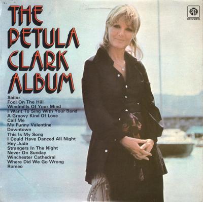 LP Record PETULA CLARK - The Petula Clark Album PET1 Pye Records 1972 UK Pop Used