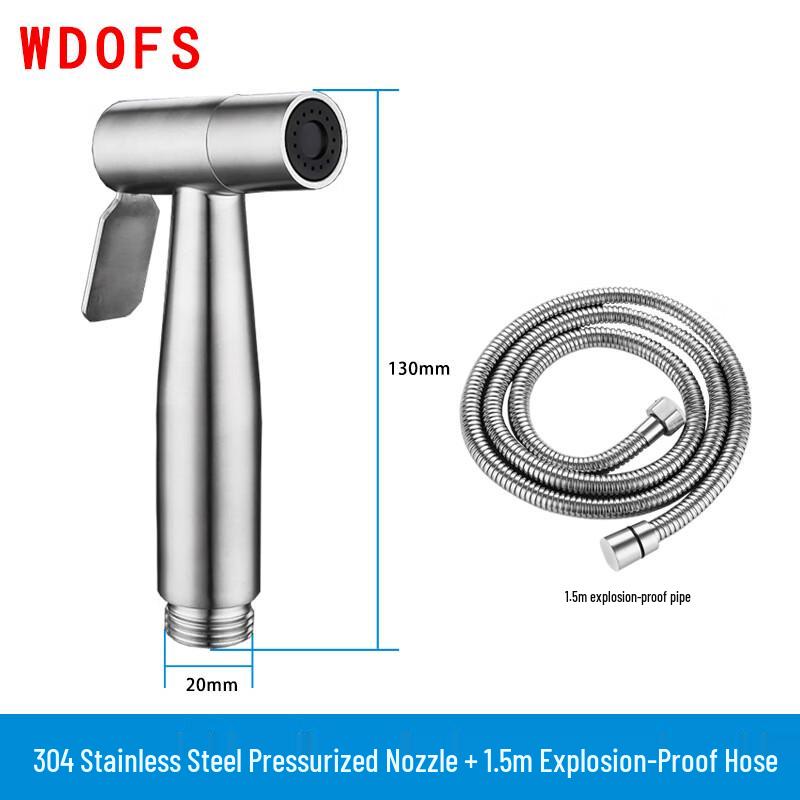 Kit de douchette de bidet en acier inoxydable 304