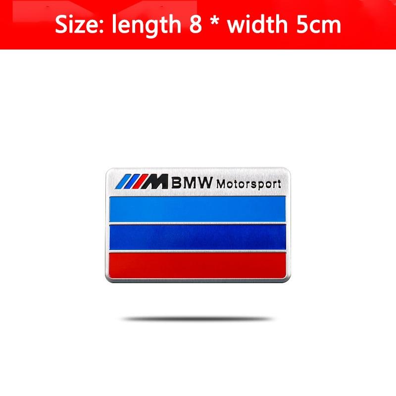 BOHQ2 Car Body Decorate Sticker For BMW 1 3 5 7 Series X1 X3 X5 G30 G20 G11 F10 F34 Car Logo Trunk Styling Modified Decal Accessories