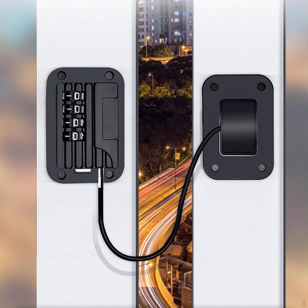 Und Tür Kabelbegrenzer Schloss Kind Kinder Sicherheit Draht mit Zahlencode für Zuhause Öffentlich