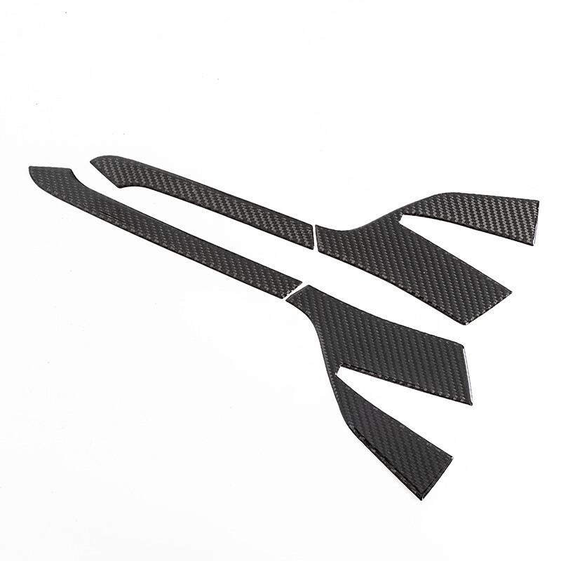 Carbon Fiber Exterior Rearview Mirror Anti Scratch Trim For Corvette C8 20-2023