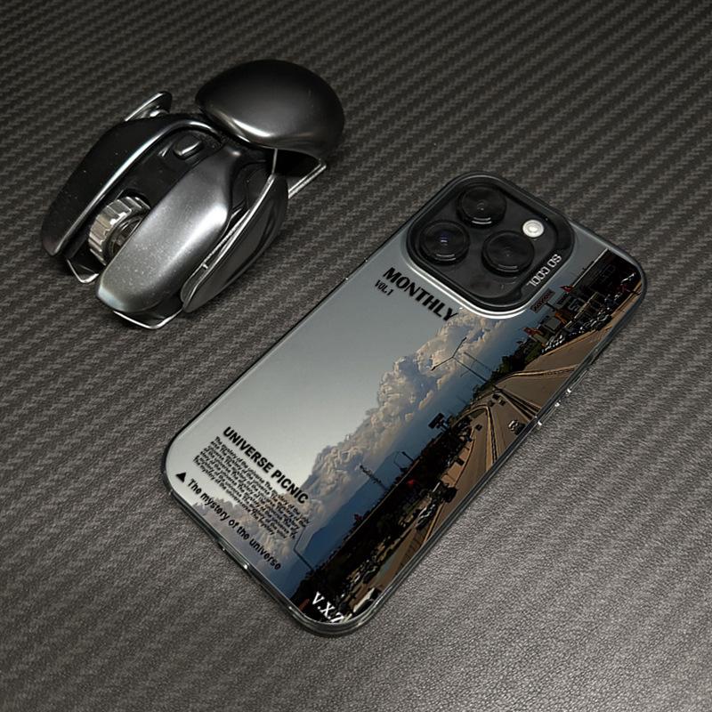 IPhone15Pro Mobiltelefonveske for 14/13/12/11XsMax/Xr, Laser Tide Design.
