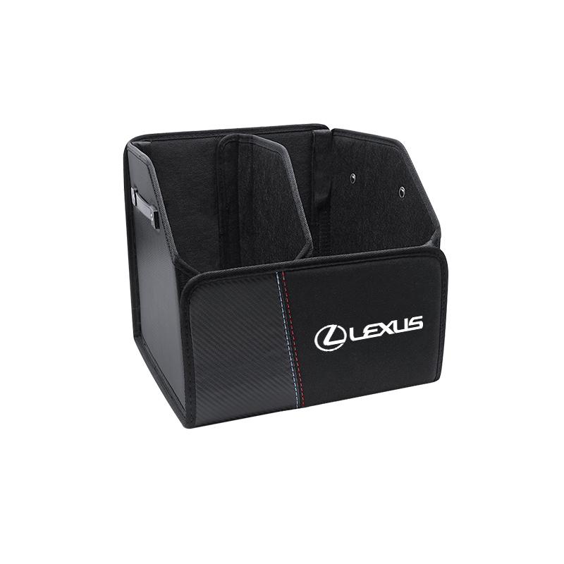 Lexus Folding Car Trunk Organizer Box Storage Bag Tools Tidying For Lexus F SPORT ES RX NX LS UX LM LX GX LC RZ IS CT GS RC HS