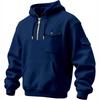 New autumn and winter men's sweater multi-pocket hooded long-sleeved fleece jacket top casual sports
