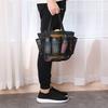 Portable Beach Mesh Bath Bag Transparent Travel Waterproof Toiletry Bag