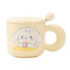 Ceramic Cup Fun Breakfast Cup Cute Cup Household Drinking Cup Office Mug Girls Gift With Lid Spoon