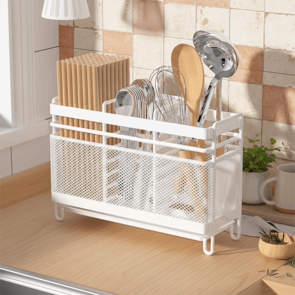 Space Saving Chopsticks Storage Holder Rust Proof Cutlery Storage Shelf  Kitchen Gadgets