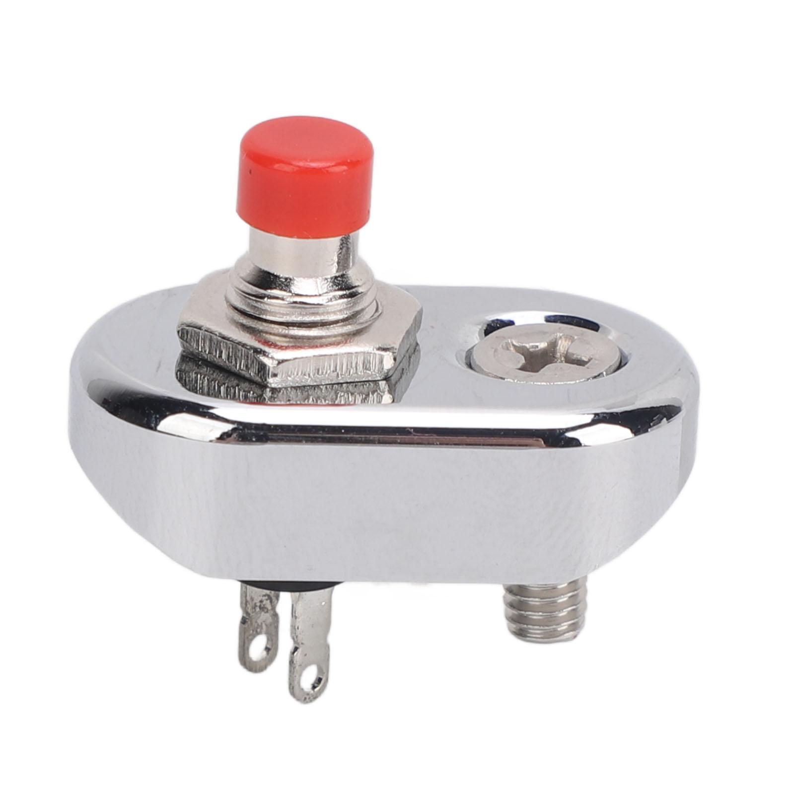 

Handlebar Start Stop Switch Universal Self Resetting Motorcycle Kill Stop Toggle Switch for ATV UTV Dirt Bike Round