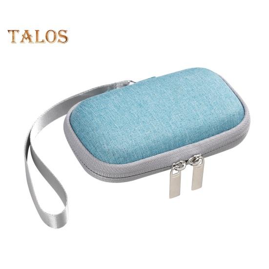 Portable Hard Drive Carrying Case Storage Bag with Mesh Pocket Zipper Closure Shockproof Impact Resistant Organizer Bag for E61