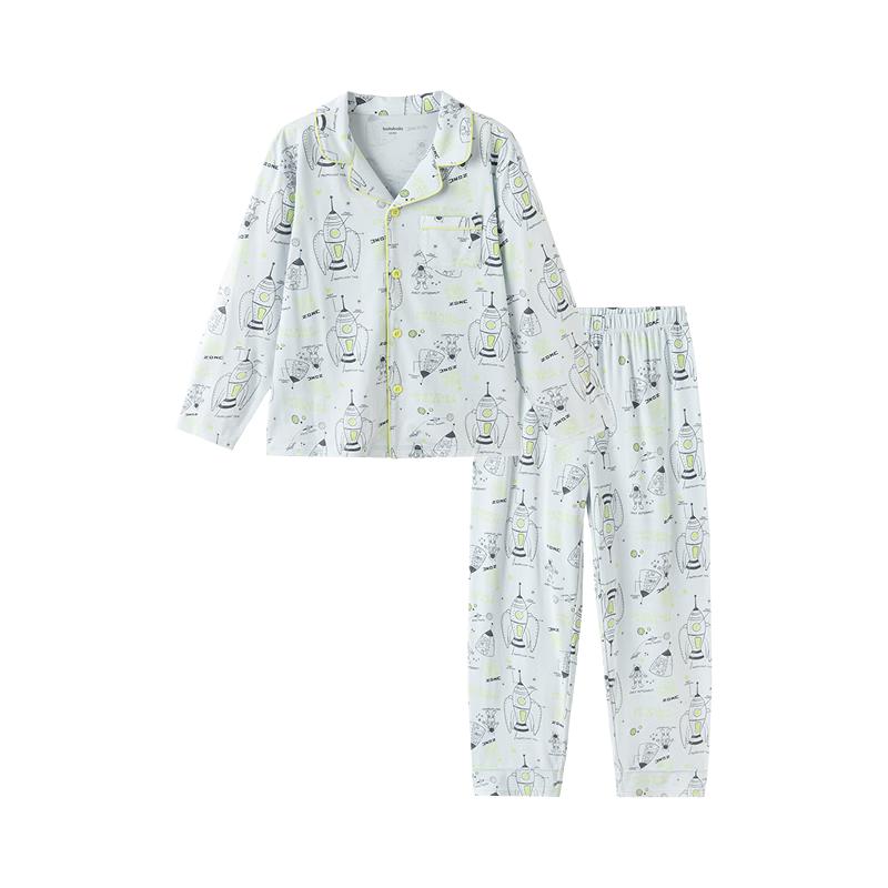 

Balabala Kids Spring Open-Front Pajama Sets 160