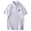Export Overplus Order American Vintage Embroidery Polo Shirt Men's Short Sleeve T-shirt Summer Cut the Tag Off Original Single Men's Clothing Clothes