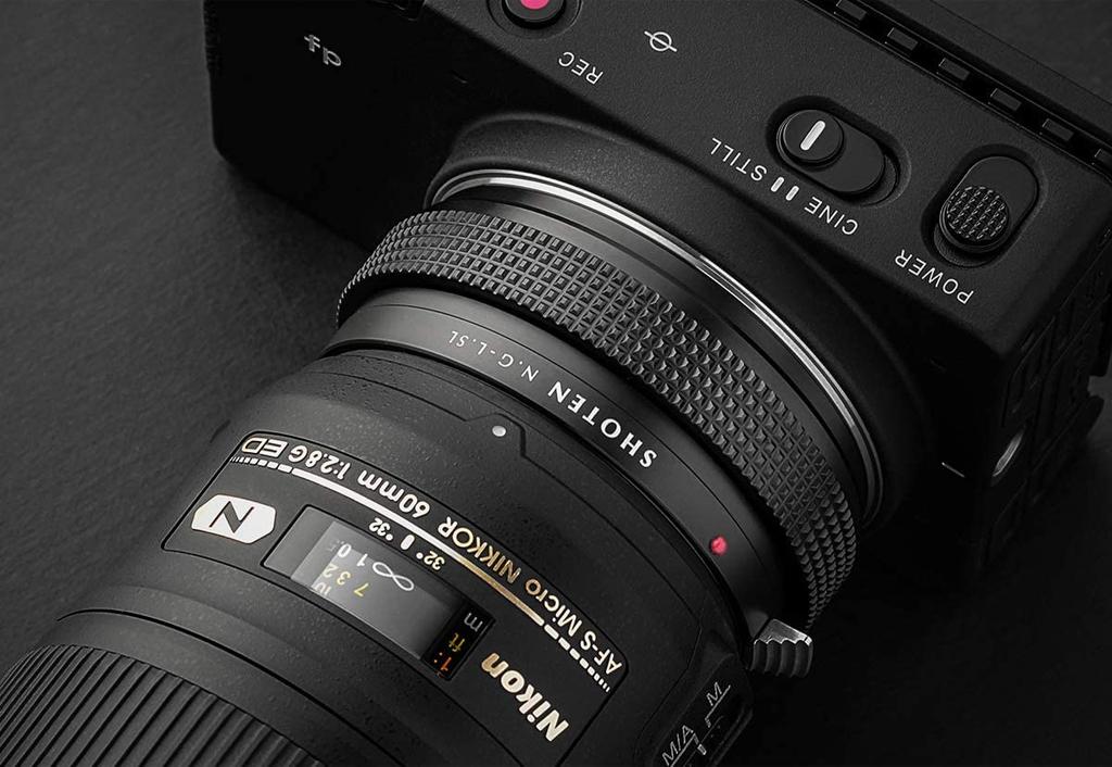 SHOTEN Mount Adapter Lens To Leica with Aperture Ring NFG-LSL (Nikon F-Mount (G-Type Compatible) SL/L-Mount)