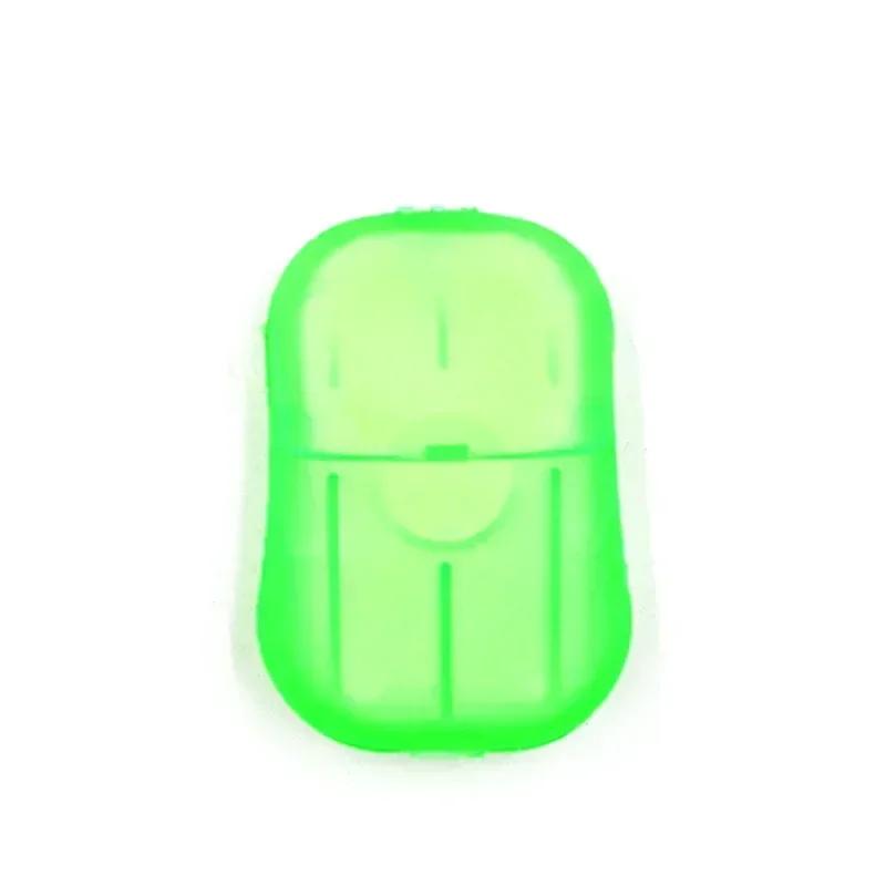 Soap Paper Hand Washing Bath Cleansing Fragrance Sheets Outdoor Travel Sheets Disposable Boxed Soap Portable Mini Paper Soap