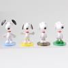 Grenzüberschreitende Trendige Snoopy Mini-Figur Dekoration: PVC Niedliche Schreibtischdekorationen