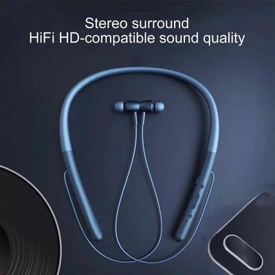 Mikrofonlu Oyun Kulaklığı Bluetooth Kulaklık Boyun Bandı Gürültü Azaltma Desteği Hafıza Kartı Kablosuz Stereo Oyun Kulaklığı Telefon İçin