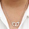 New Minimalist Pendant Women's Necklaces Cross Leaf Silver Color Knot Design Female Neck Jewelry Infinity Multilayers Collares