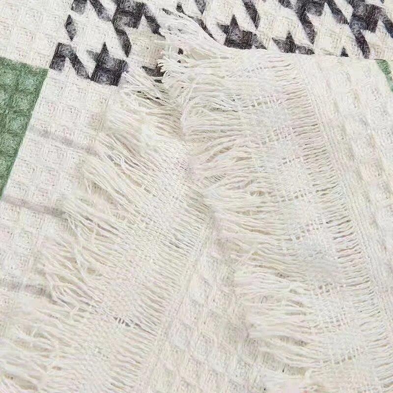 Kleine frische INS Wind Anti-Katzen-Kratz-Sofa-Abdeckung Abdeckung Alle Jahreszeiten Universal Sofa Abdeckung