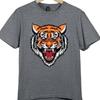 Tiger T Shirt Roaring Big Cat Graphic Tee Fierce Wild Animal Streetwear Top