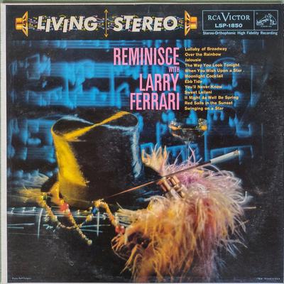 LP Record LARRY FERRARI - Reminisce With Larry Ferrari LSP1850 RCA Victor 1958 US Jazz Used