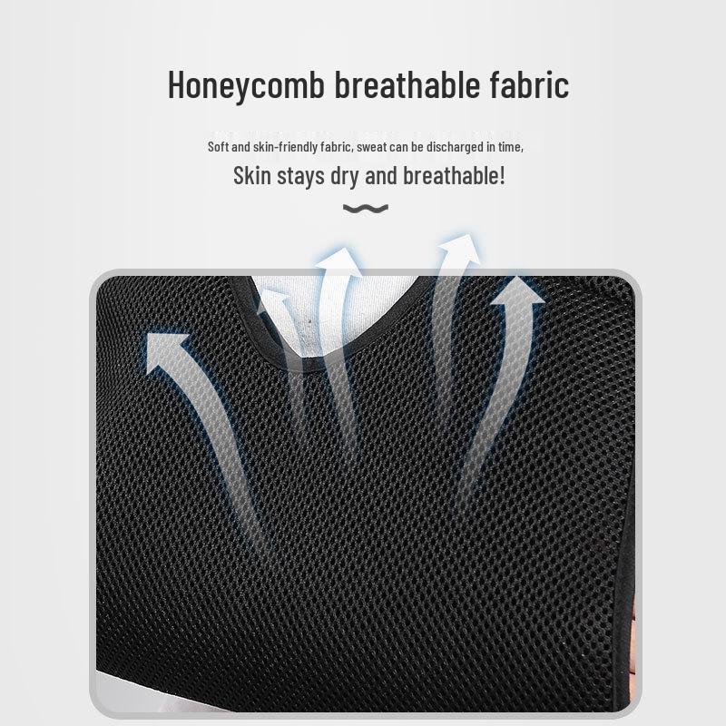 Atemaktive Anti-Erstickungs-Arm- und Handgelenkstützschlinge mit Nackengurt