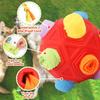 Interaktives Hundespielzeug Schnüffelball zum Verstecken von Leckerlis Haustierbedarf Haustierspielzeug Hund Schnüffelball Haustier Bissfest Verstecken Futterspielzeug Hund