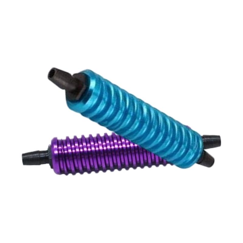 High Performances Metal Air Coolers for 1/10 1/8 Remote Control Model Vehicle Engines Fuel Saving Cooling Solution