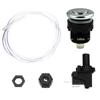 Pneumatic Air Pressure Knob Bath Spa Tubing Kits For Home Tools