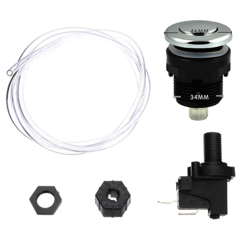 Pneumatic Air Pressure Knob Bath Spa Tubing Kits For Home Tools