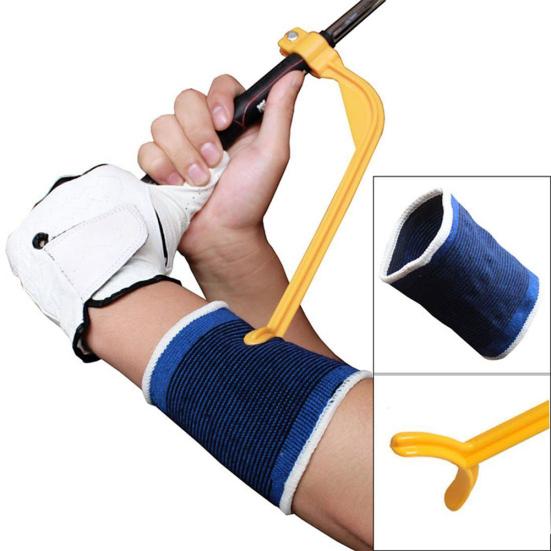 Golf Swing Beginner Trainer Gesture Corrector Wrist Arm Control Training Tool