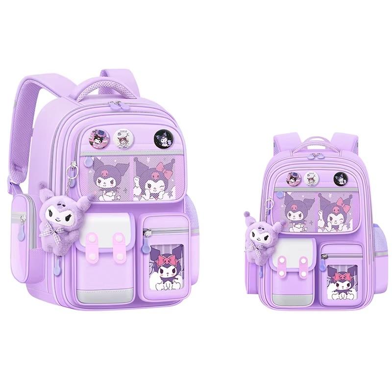 Cute Cartoon Kids Large Capacity Backpack Set Kawaii Anime School Bag For Children